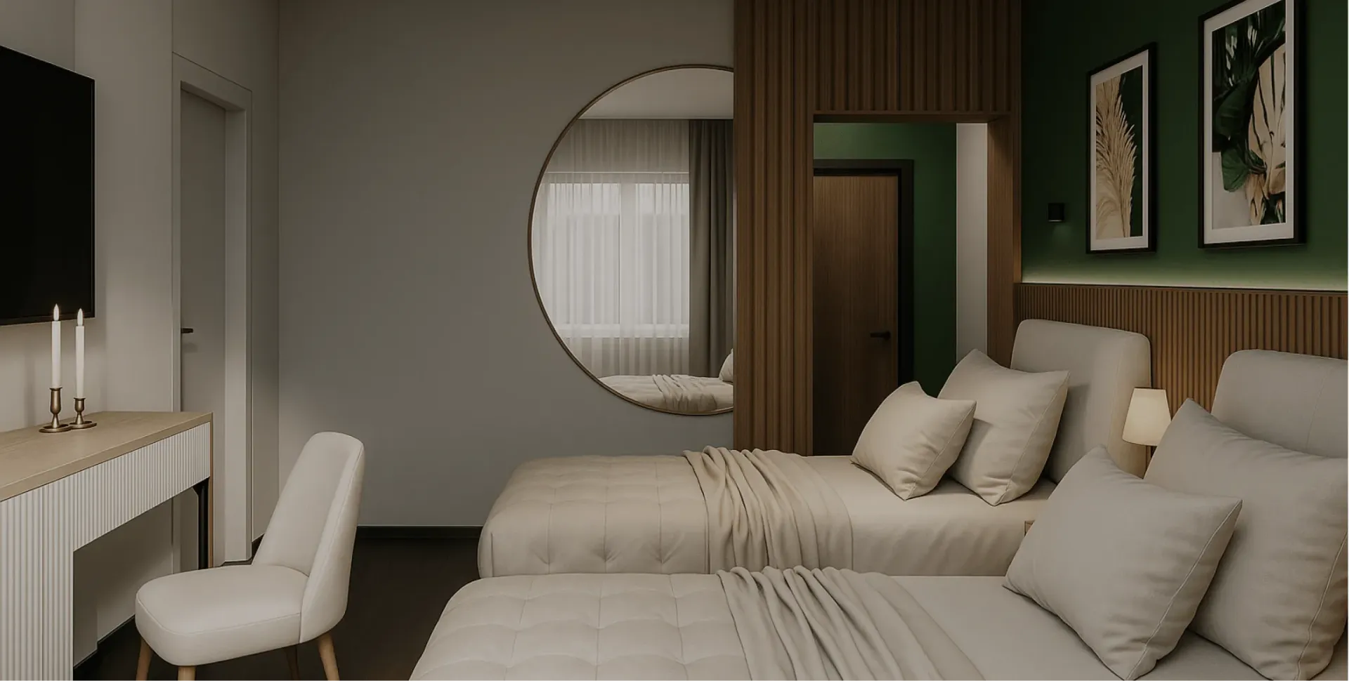 Остановитесь в номере на территории курорта и продлите удовольствие от отдыха